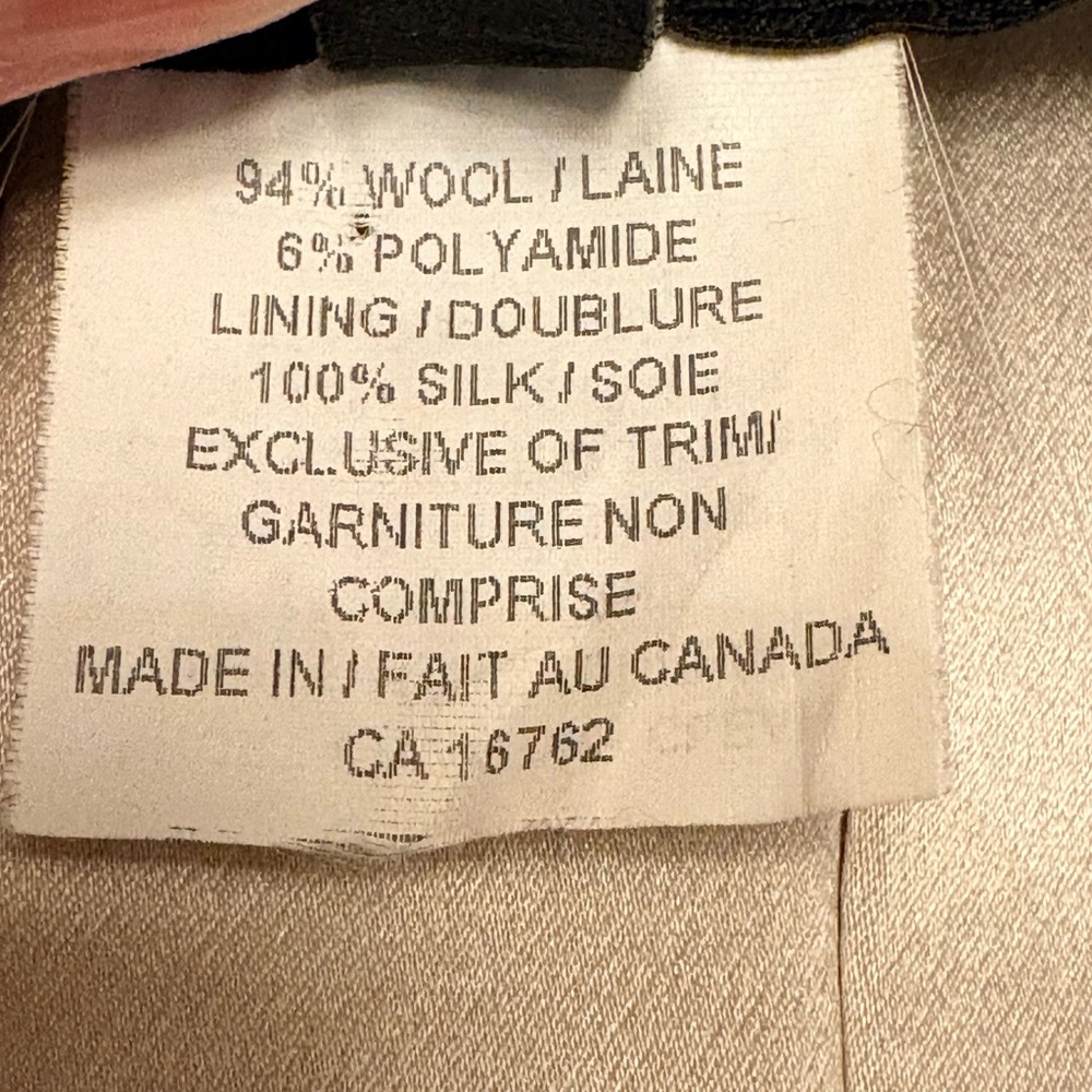 LIDA BADAY | Jacquard Tweed Overcoat - sz 10 - Picture 15 of 17
